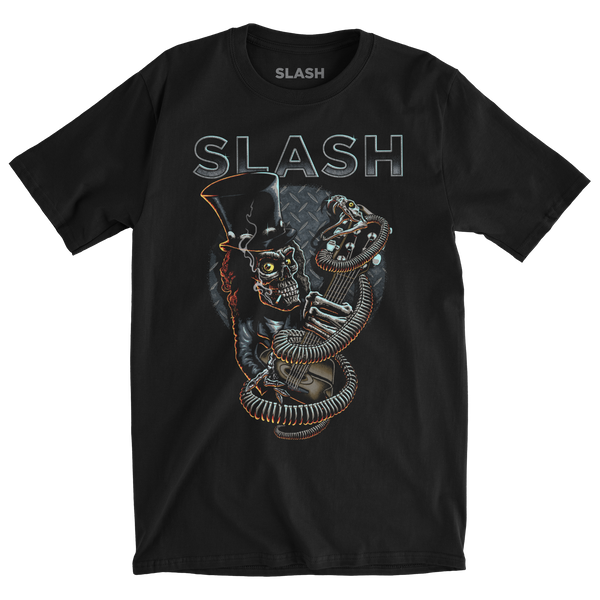 Skull Guitar Snake Tee